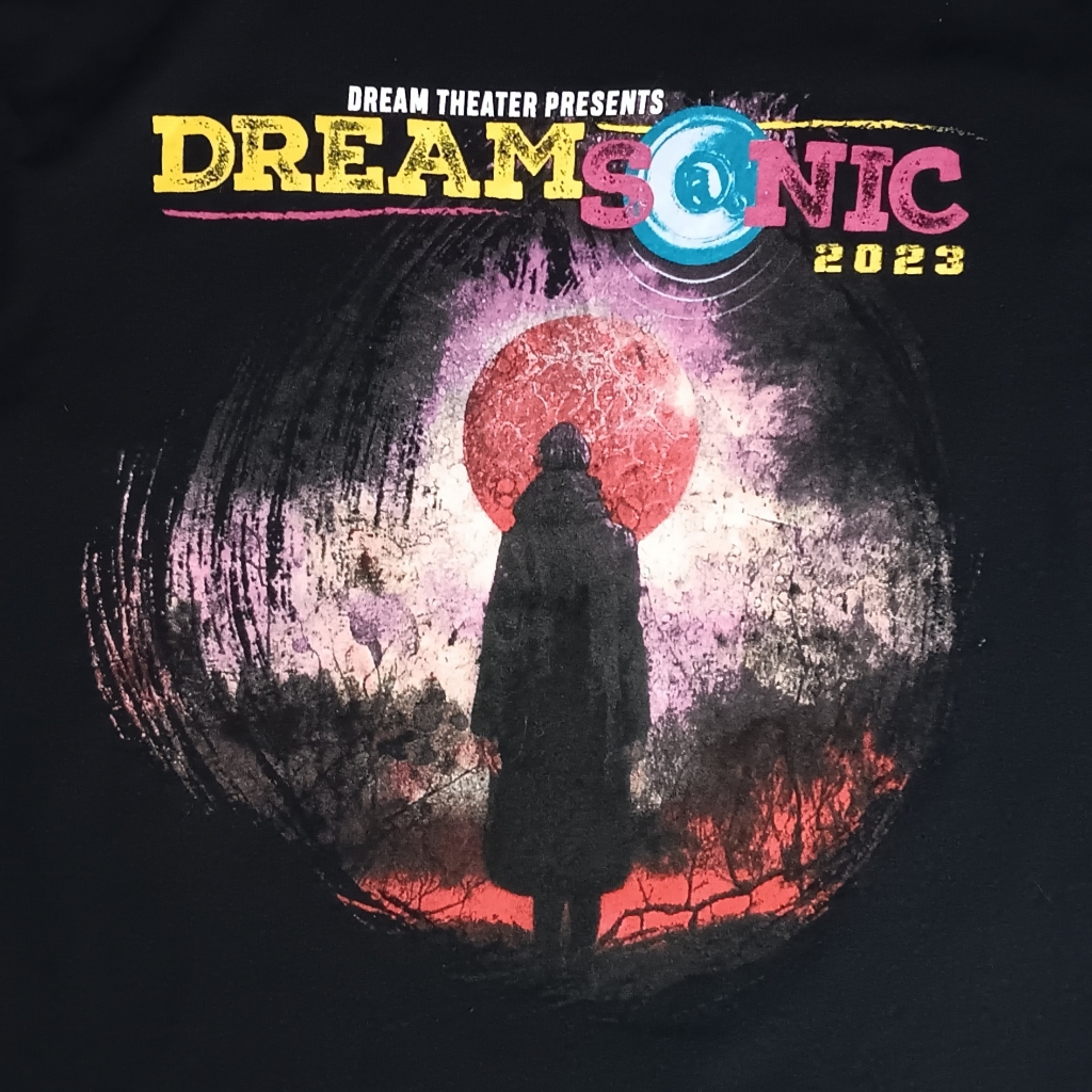 Dream Theater Dreamsonic 2023 Concert TShirt Progressive Rock Metal Parasomnia